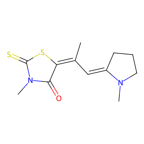 C12H16N2OS2 structure