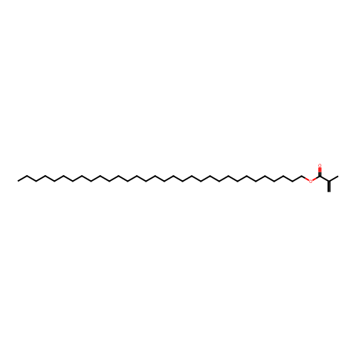 Dotriacontyl methacrylate structure
