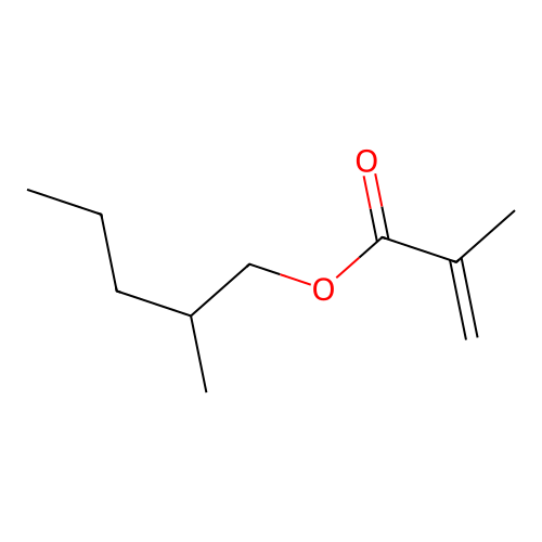 2-Methylpentyl methacrylate structure