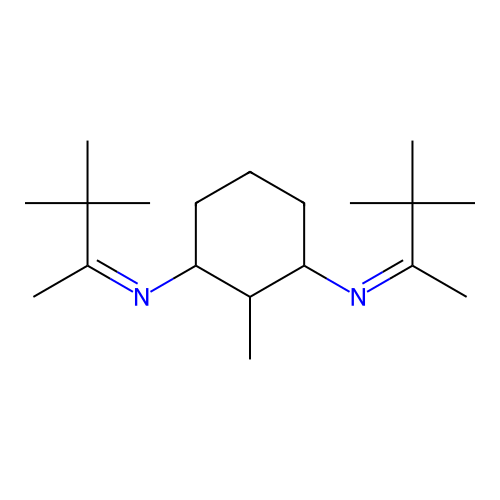 2-Methyl-N,N'-bis(1,2,2-trimethylpropylidene)cyclohexane-1,3-diamine structure