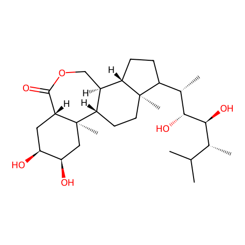 Cholestan-6-one derivative structure
