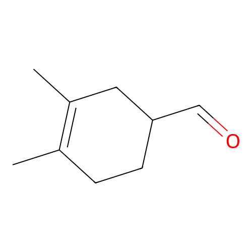 3,4-二甲基-3-环己烯-1-甲醛 structure