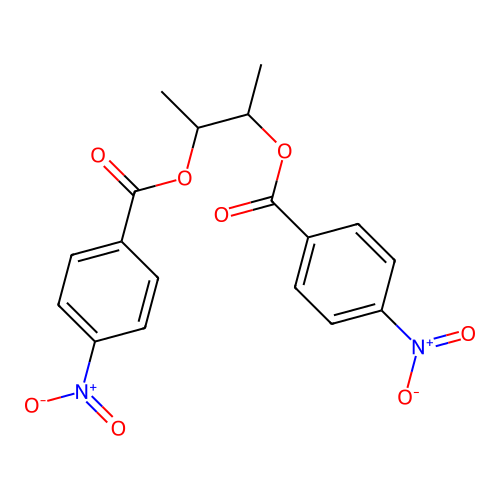 3-(4-Nitrobenzoyl)oxybutan-2-yl 4-nitrobenzoate structure