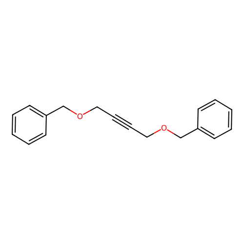 Benzene, 1,1'-[2-butyne-1,4-diylbis(oxymethylene)]bis- structure