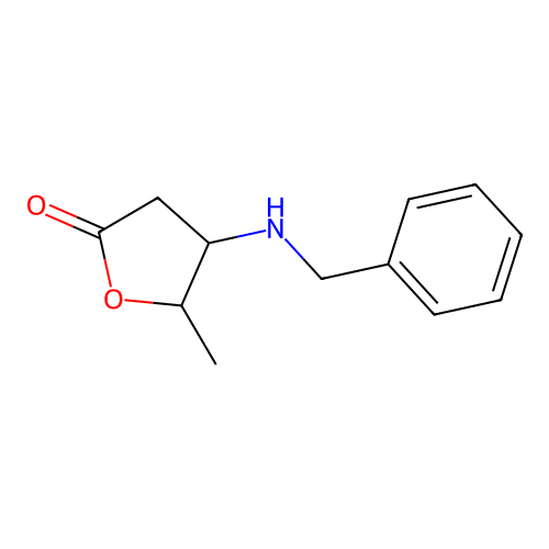 4-(Benzylamino)-5-methyloxolan-2-one structure