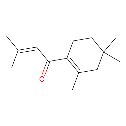 3-Methyl-1-(2,4,4-trimethylcyclohexen-1-yl)-2-buten-1-one structure