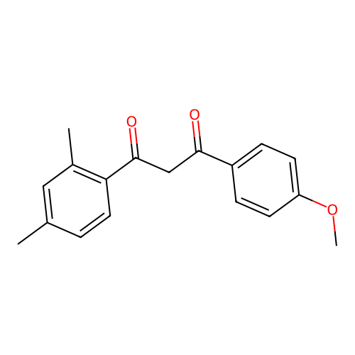 1,3-Propanedione, 1-(2,4-dimethylphenyl)-3-(4-methoxyphenyl)- structure