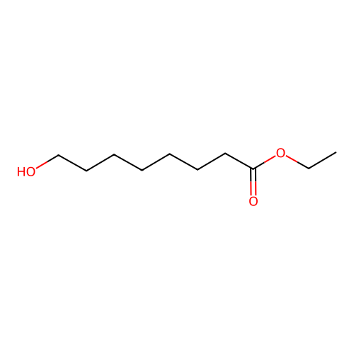 Ethyl 8-hydroxyoctanoate structure