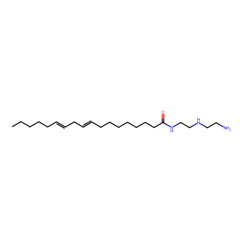 N-[2-[(2-Aminoethyl)amino]ethyl]-9,12-octadecadienamide structure