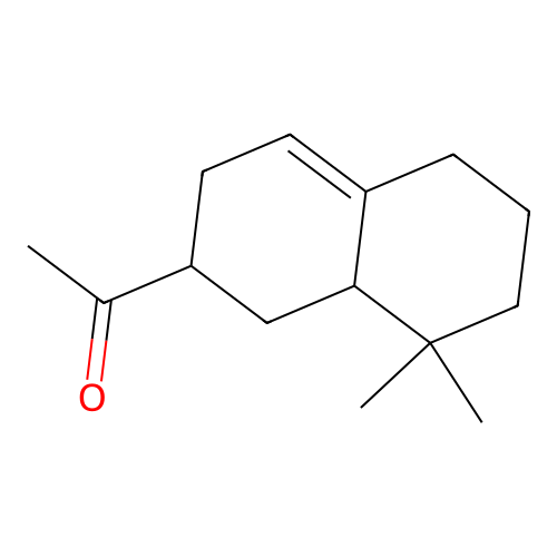 1-(1,2,3,5,6,7,8,8a-Octahydro-8,8-dimethyl-2-naphthyl)ethan-1-one structure