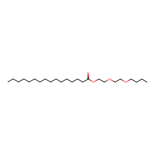 2-(2-Butoxyethoxy)ethyl palmitate structure