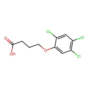 4-(2,4,5-Trichlorophenoxy)butyric acid structure