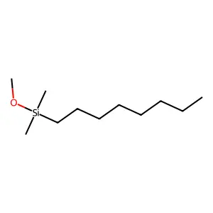 Methoxydimethyloctylsilane structure