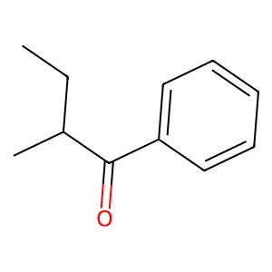 1-Butanone, 2-methyl-1-phenyl- structure