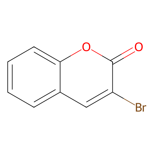 3-Bromo-2-chromenone structure