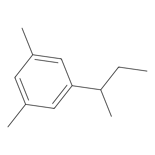 Benzene, 1,3-dimethyl-5-(1-methylpropyl) structure