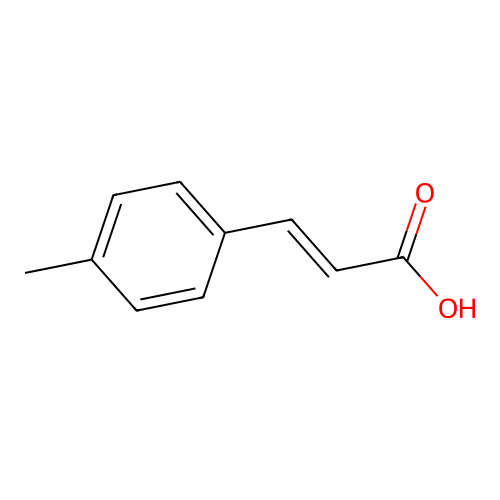 4-Methylcinnamic Acid structure