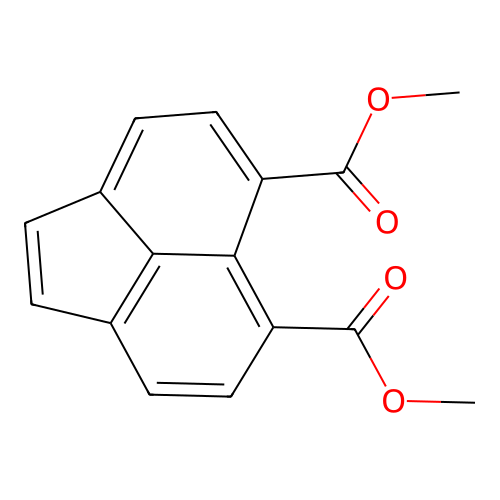 Dimethyl acenaphthylene-5,6-dicarboxylate structure