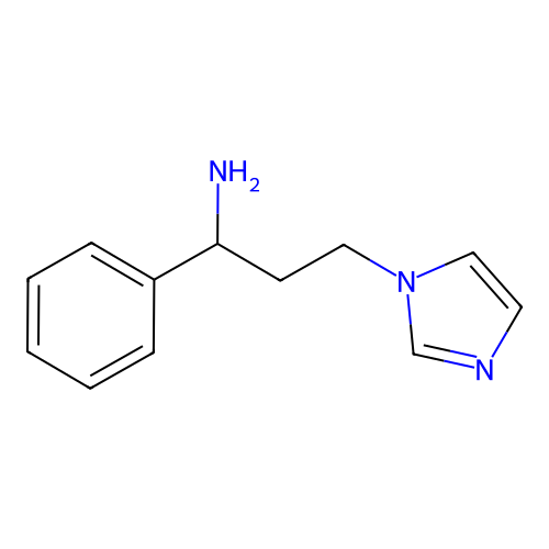 3-(1H-Imidazol-1-Yl)-1-Phenylpropan-1-Amine structure