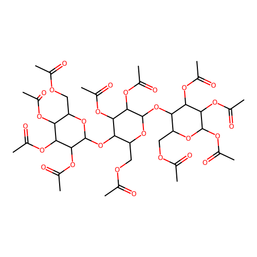 CELLULOSE TRIACETATE structure