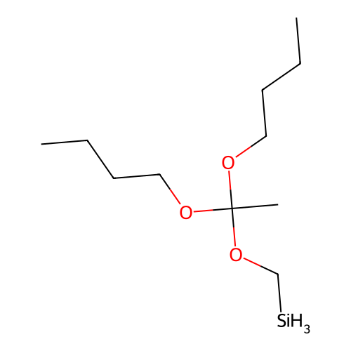 1,1-Dibutoxyethoxymethylsilane structure