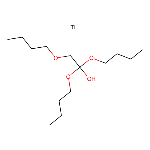 Titanium;1,1,2-tributoxyethanol structure