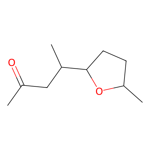 4-(Tetrahydro-5-methyl-2-furyl)pentan-2-one structure