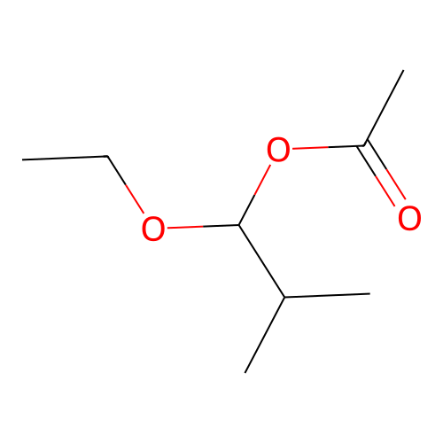 1-Ethoxy-2-methylpropyl acetate structure