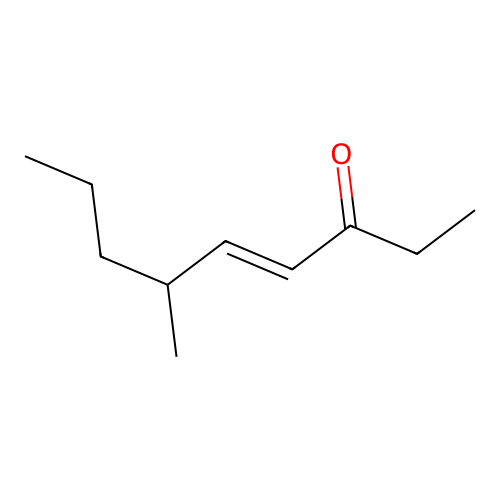 6-Methyl-4-nonen-3-one structure
