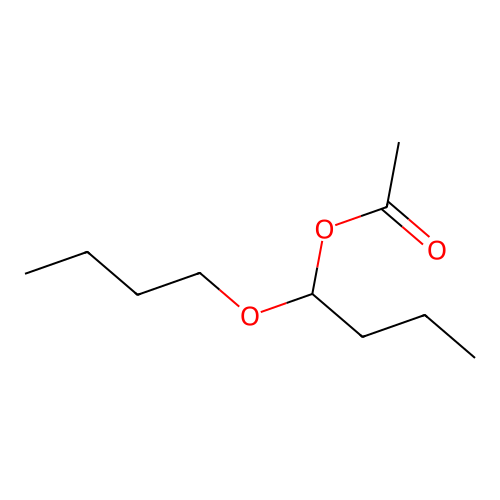 1-Butoxybutyl acetate structure