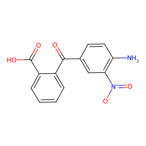 2-(4-Amino-3-nitrobenzoyl)benzoic acid structure