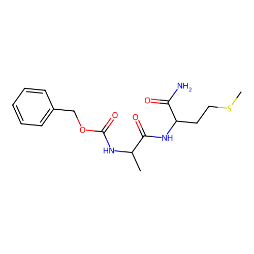 L-Methioninamide, N-[(phenylmethoxy)carbonyl]-L-alanyl- structure
