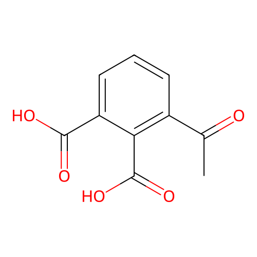 乙酰邻苯二甲酸 structure