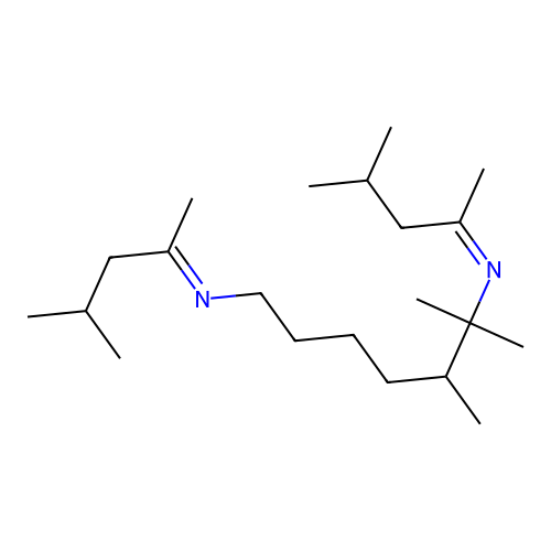 N,N'-Bis(1,3-dimethylbutylidene)trimethylhexane-1,6-diamine structure