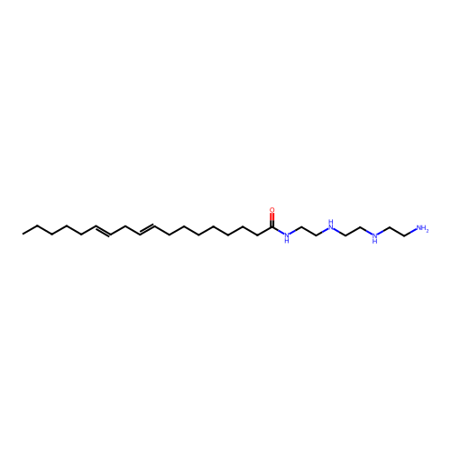 N-[2-[[2-[(2-Aminoethyl)amino]ethyl]amino]ethyl]-9,12-octadecadienamide structure