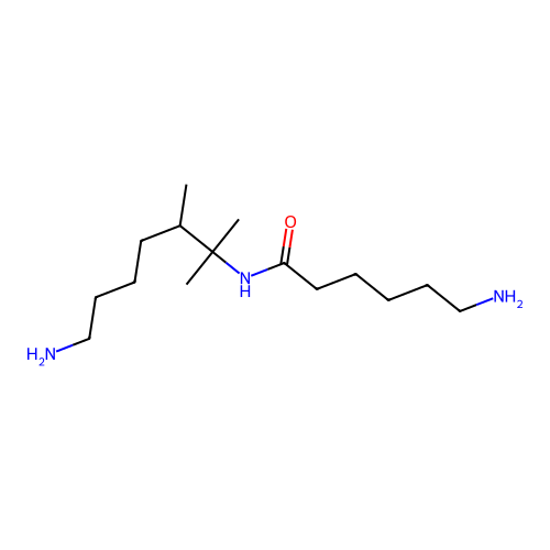 6-Amino-N-(6-aminotrimethylhexyl)hexanamide structure