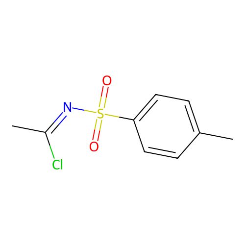 Ethanimidoyl chloride, N-[(4-methylphenyl)sulfonyl]- structure