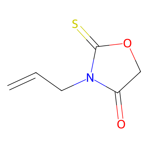 3-Allyl-2-thioxooxazolidin-4-one structure