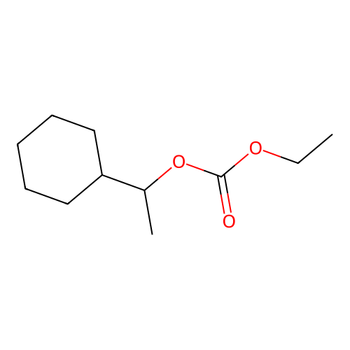 1-Cyclohexylethyl ethyl carbonate structure