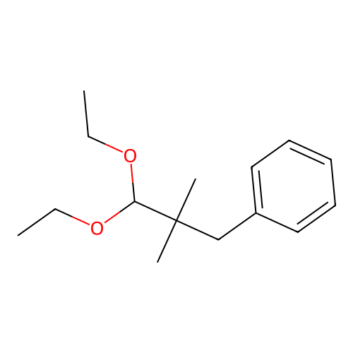 (3,3-Diethoxy-2,2-dimethylpropyl)benzene structure