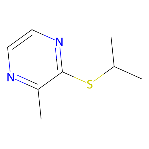 Methyl[(1-methylethyl)thio]pyrazine structure