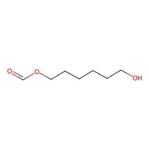 6-Hydroxyhexyl formate structure