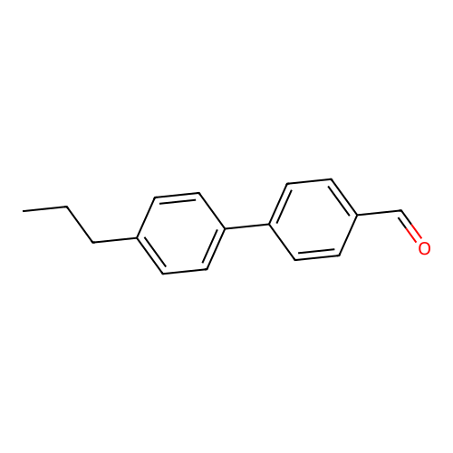 4-(4-Propylphenyl)benzaldehyde structure