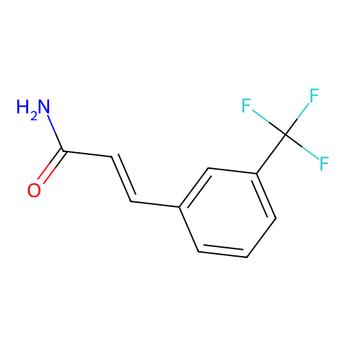 3-(Trifluoromethyl)cinnamide structure