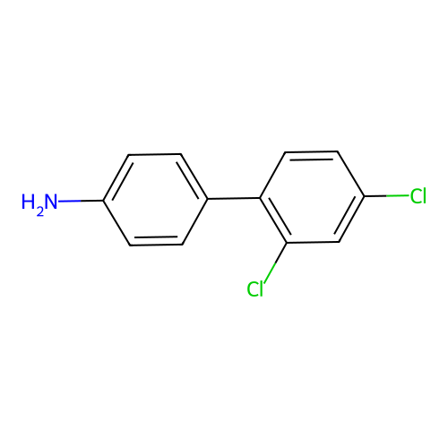 2',4'-Dichloro-[1,1'-biphenyl]-4-amine structure
