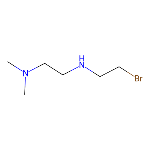 N'-(2-bromoethyl)-N,N-dimethylethane-1,2-diamine structure