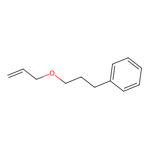 (3-(Allyloxy)propyl)benzene structure