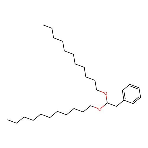 [2,2-Bis(undecyloxy)ethyl]benzene structure