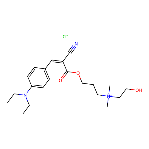 CAS 93981-78-3 - C21H32ClN3O3 structure