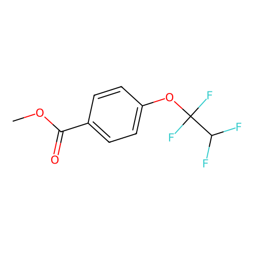 Methyl 4-(1,1,2,2-tetrafluoroethoxy)benzoate structure